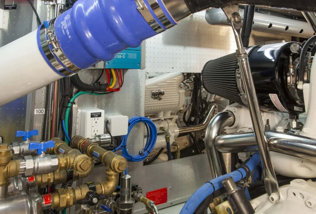 Detail photo of the Fleming 55