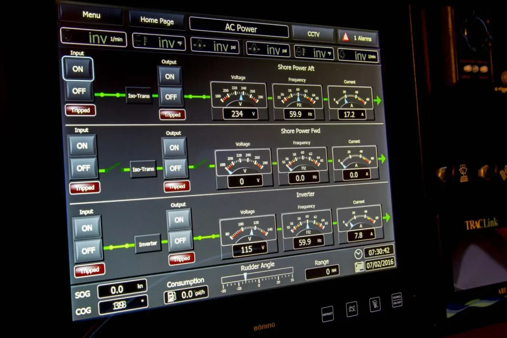 Detail photo of the Fleming 58 / 60