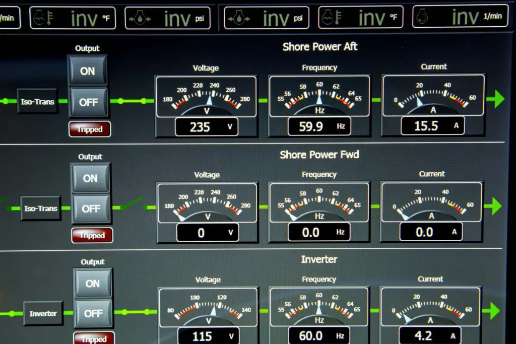 Detail photo of the Fleming 58 / 60