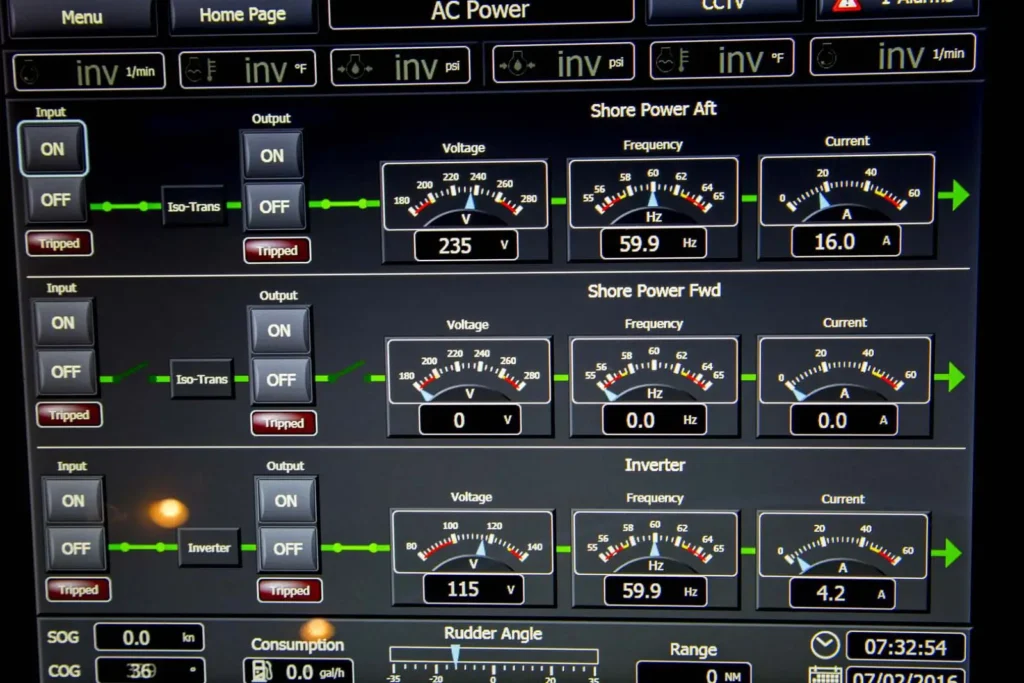 Detail photo of the Fleming 58 / 60