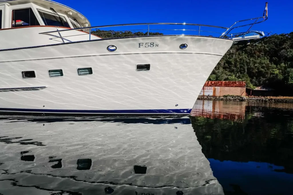 Exterior photo of the Fleming 58 / 60