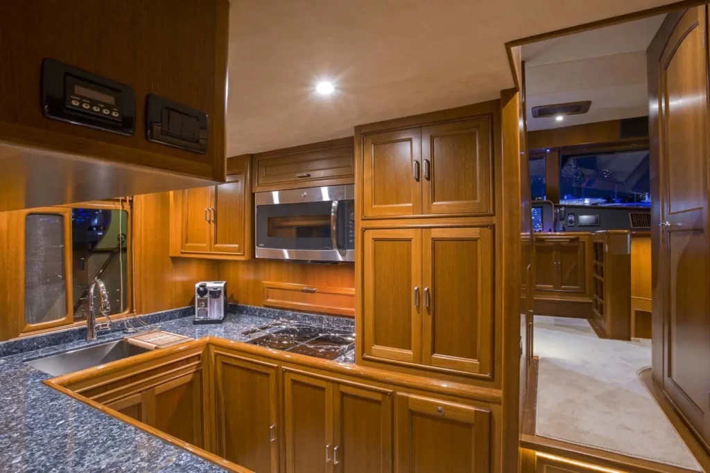 Interior photo of the Fleming 58 / 60