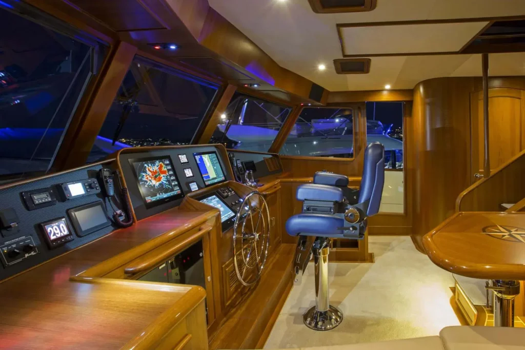 Interior photo of the Fleming 58 / 60