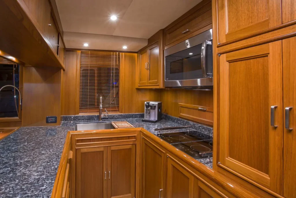 Interior photo of the Fleming 58 / 60