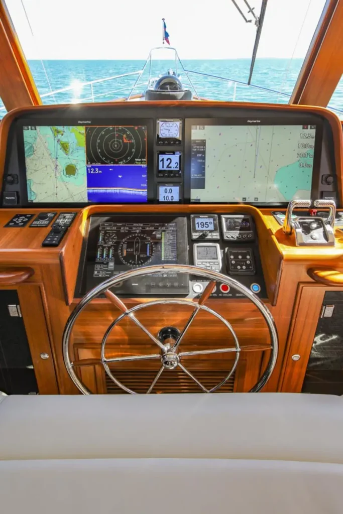 Interior photo of the Fleming 65
