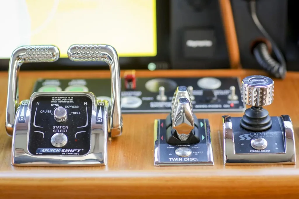 Interior photo of the Fleming 65