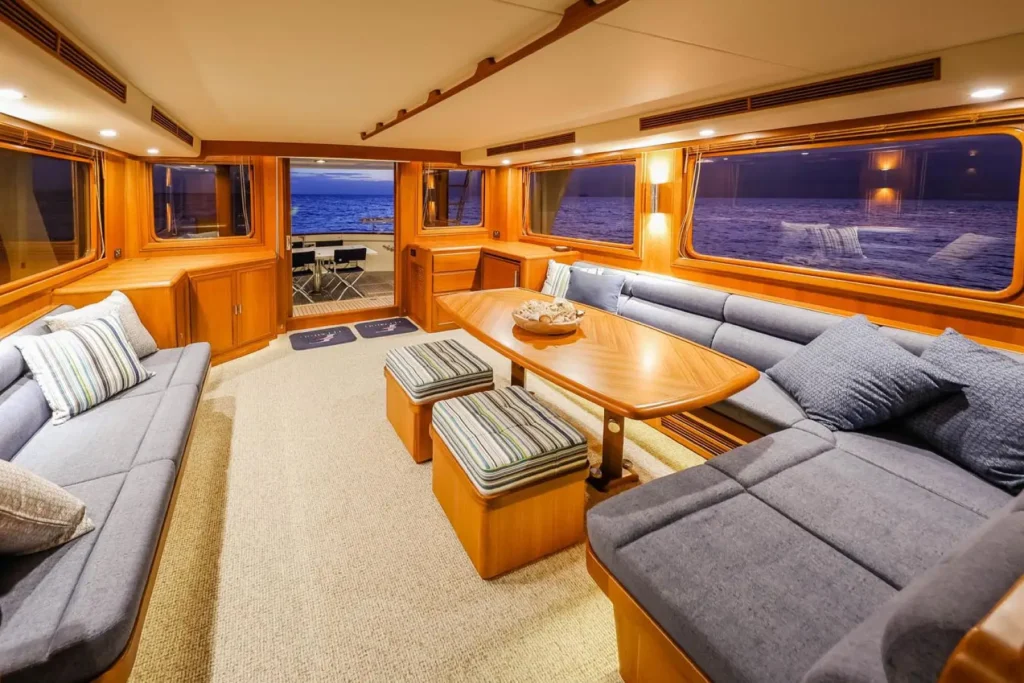 Interior photo of the Fleming 65