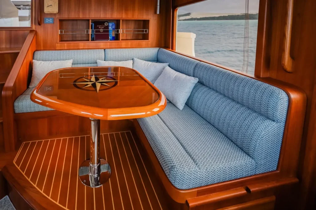 Interior photo of the Fleming 65