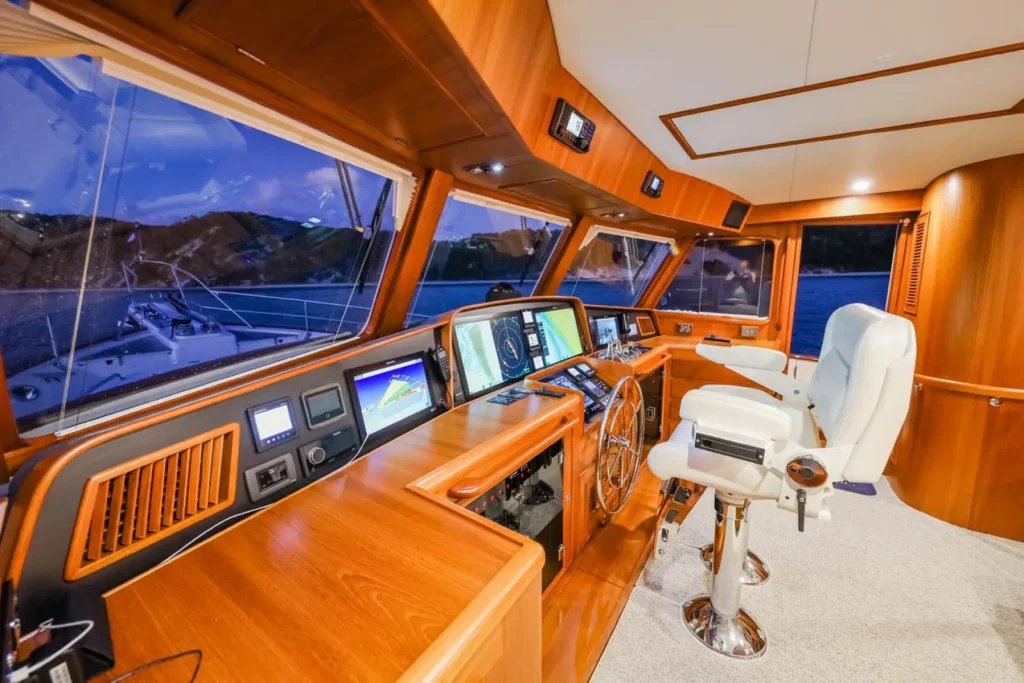 Interior photo of the Fleming 65