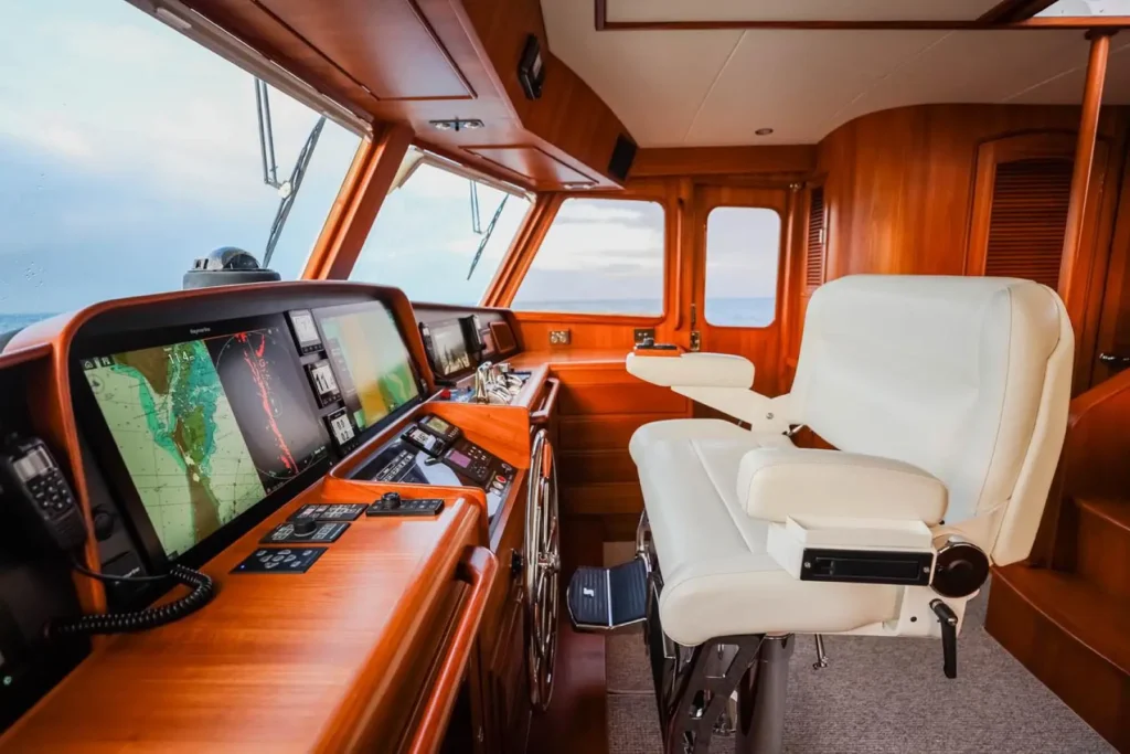 Interior photo of the Fleming 65