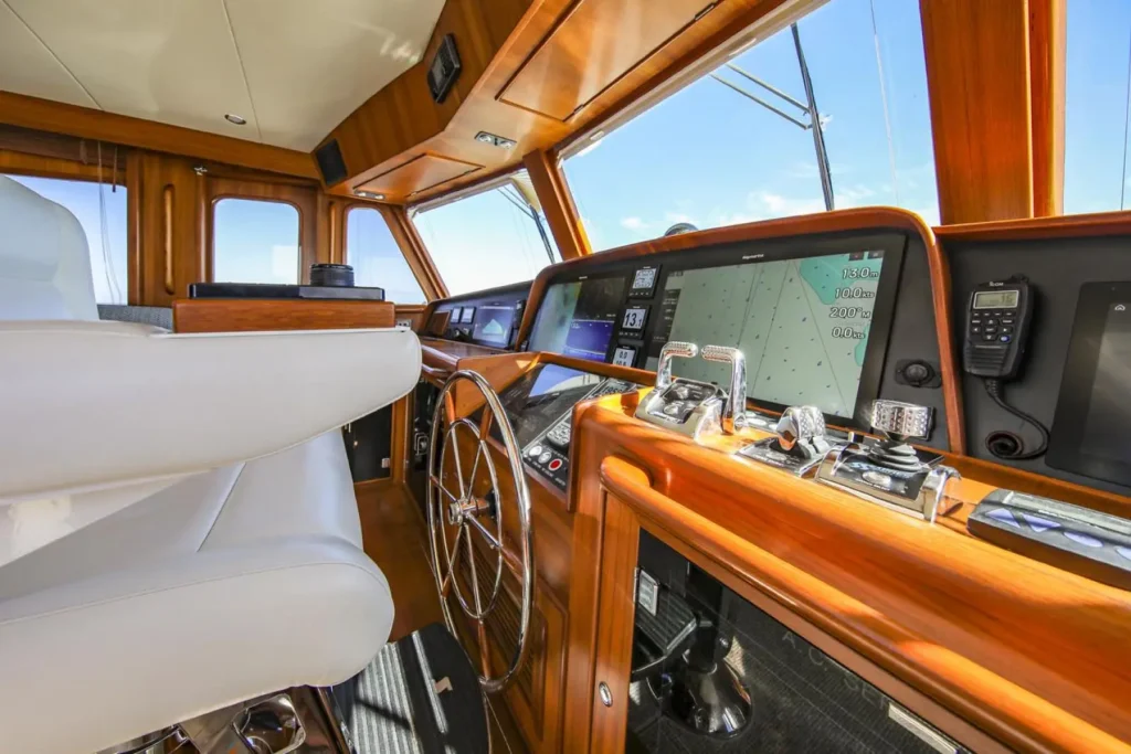 Interior photo of the Fleming 65