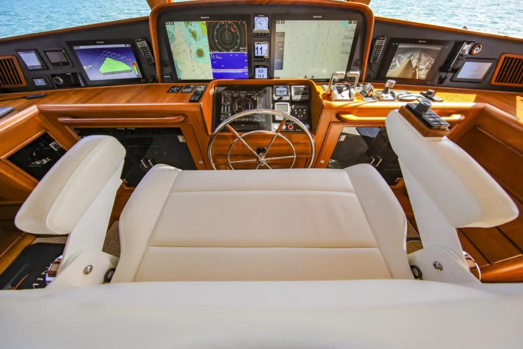 Interior photo of the Fleming 65