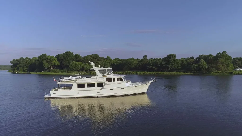 Running photo of the Fleming 78