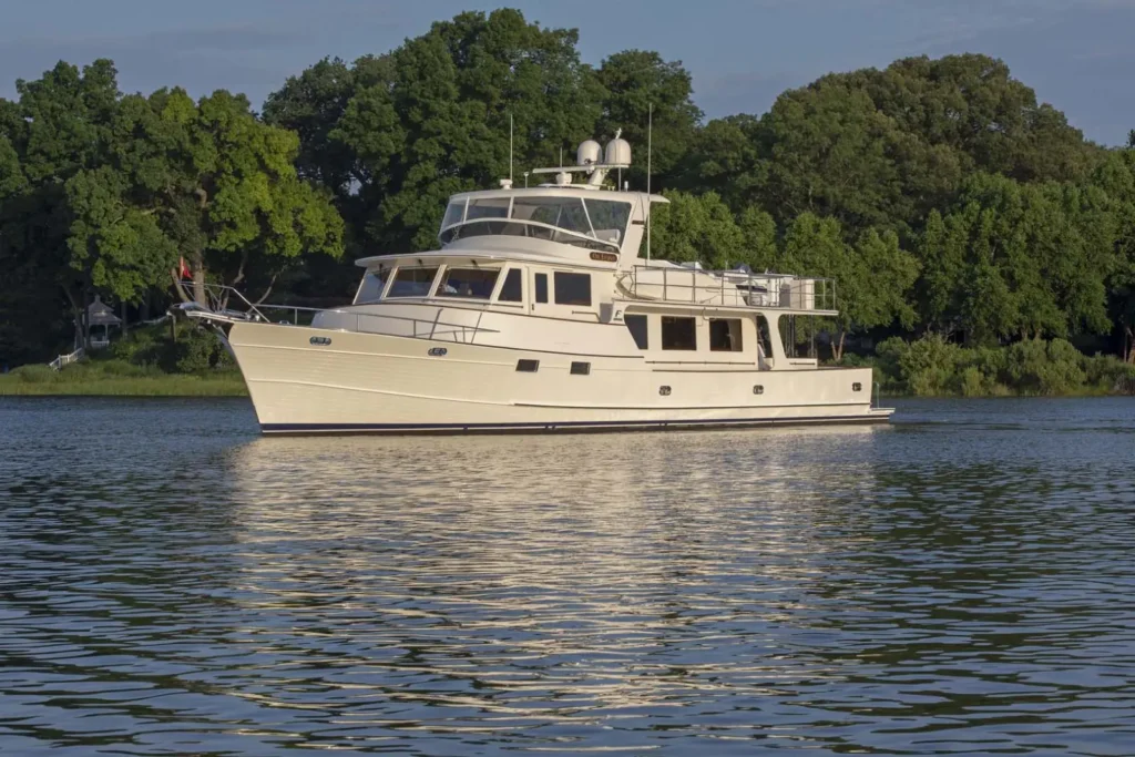 Running photo of the Fleming 78