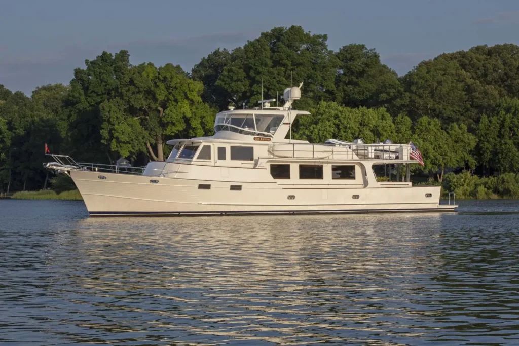 Running photo of the Fleming 78