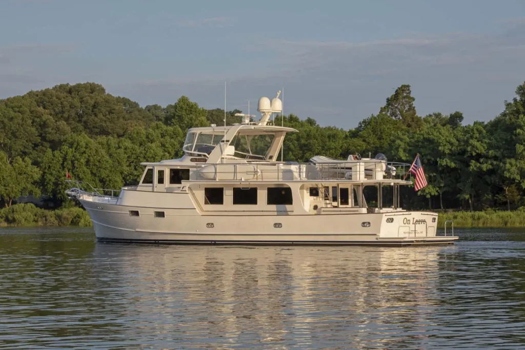 Running photo of the Fleming 78