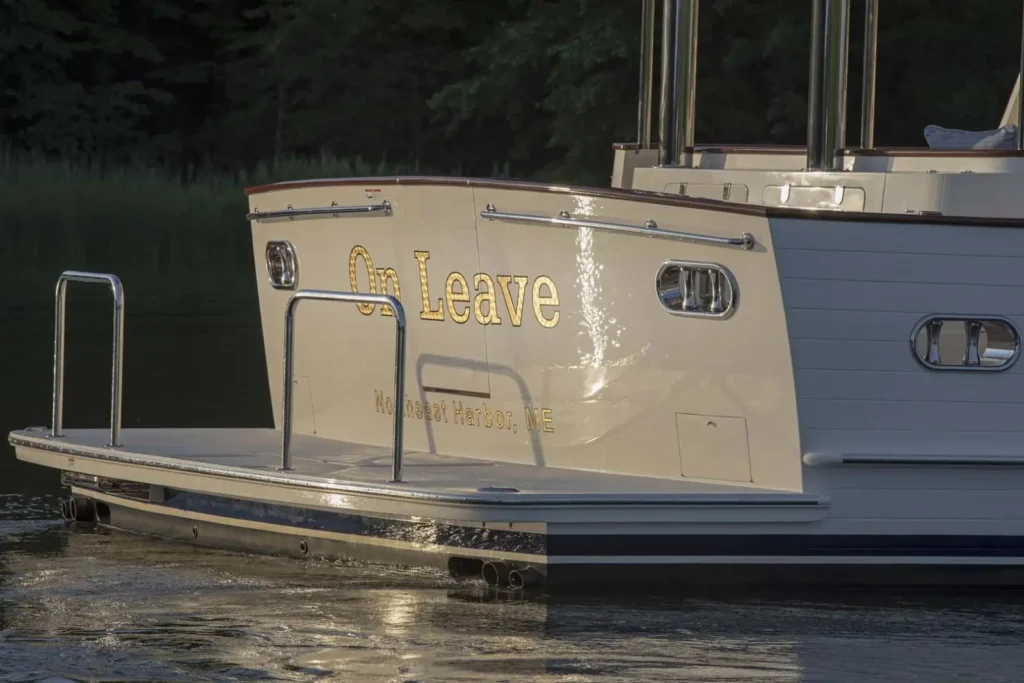 Running photo of the Fleming 78