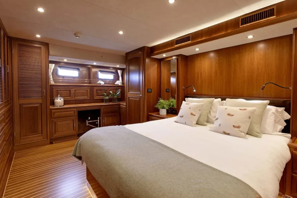 Interior photo of the Fleming 78