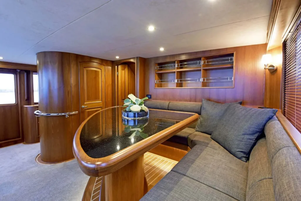 Interior photo of the Fleming 78