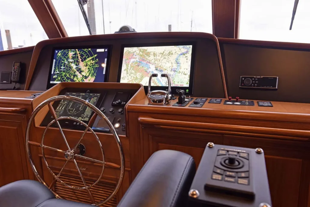 Interior photo of the Fleming 78