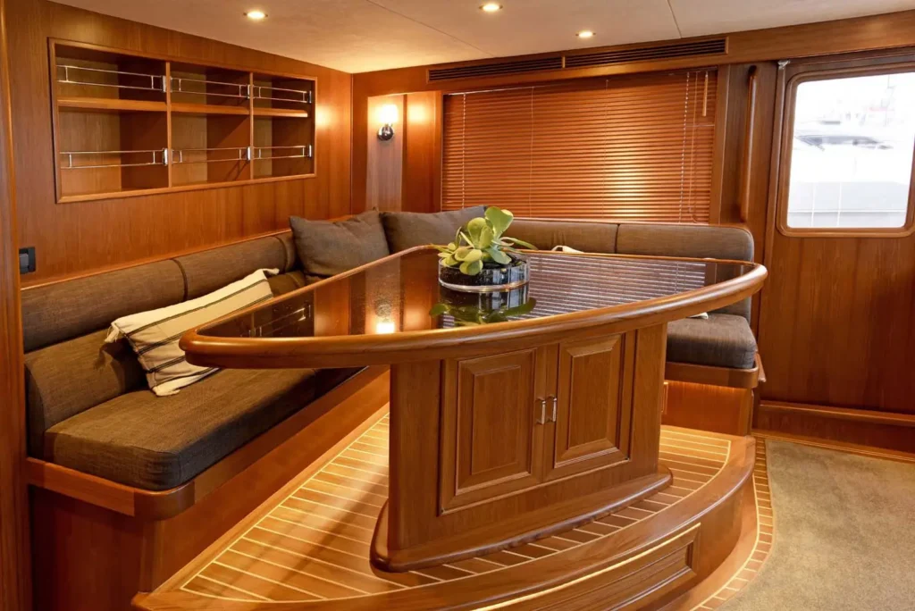 Interior photo of the Fleming 78