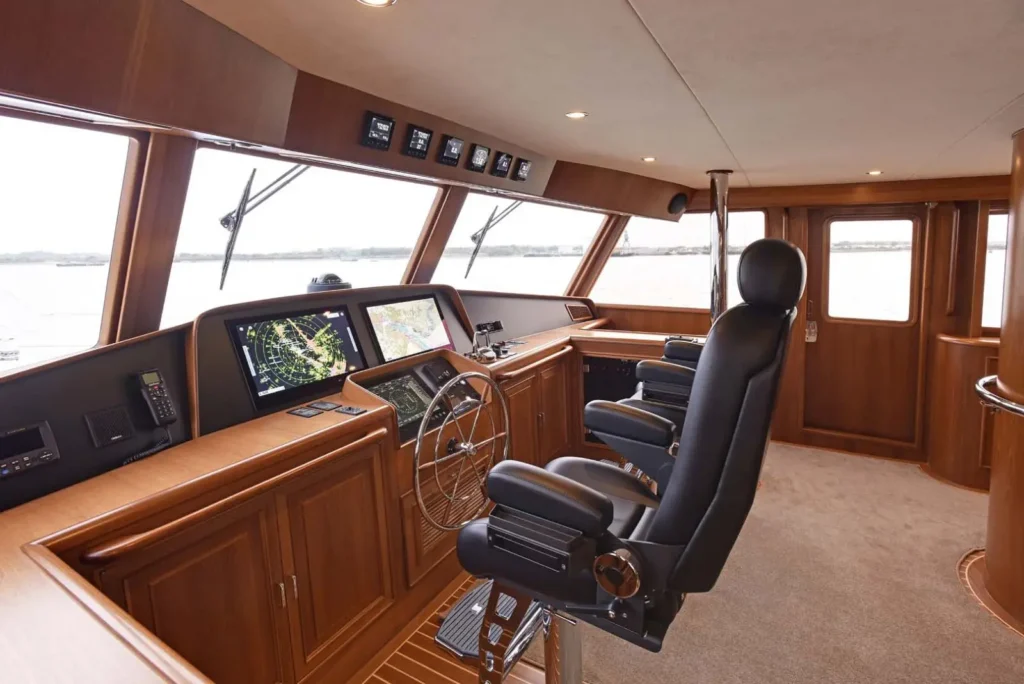 Interior photo of the Fleming 78