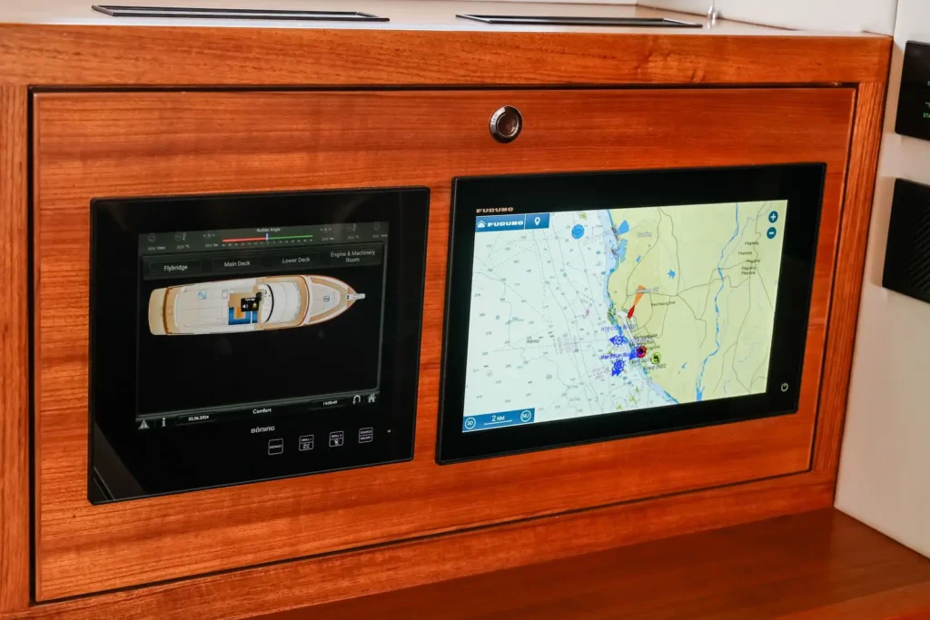 Interior photo of the Fleming 85