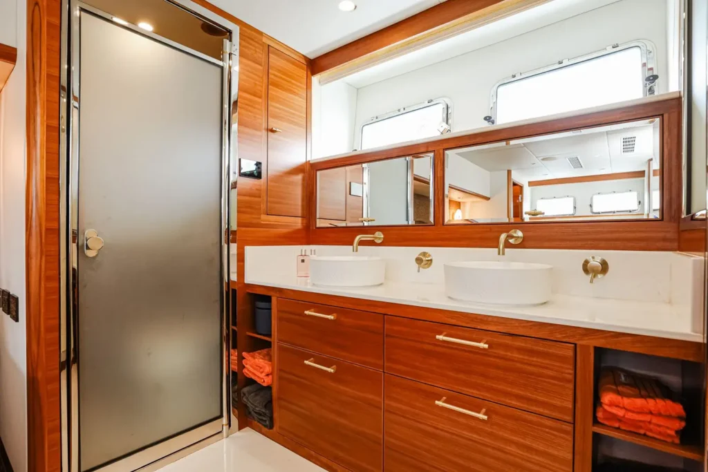 Interior photo of the Fleming 85