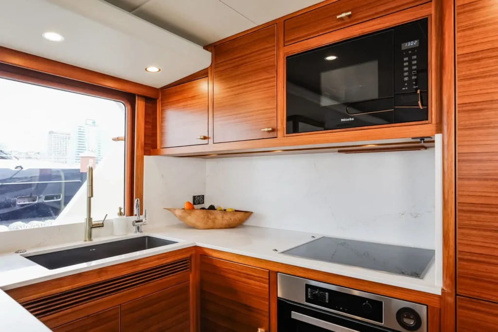 Interior photo of the Fleming 85