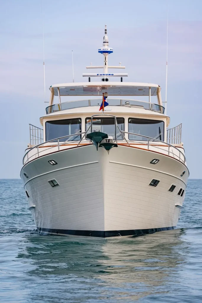 Running photo of the Fleming 85