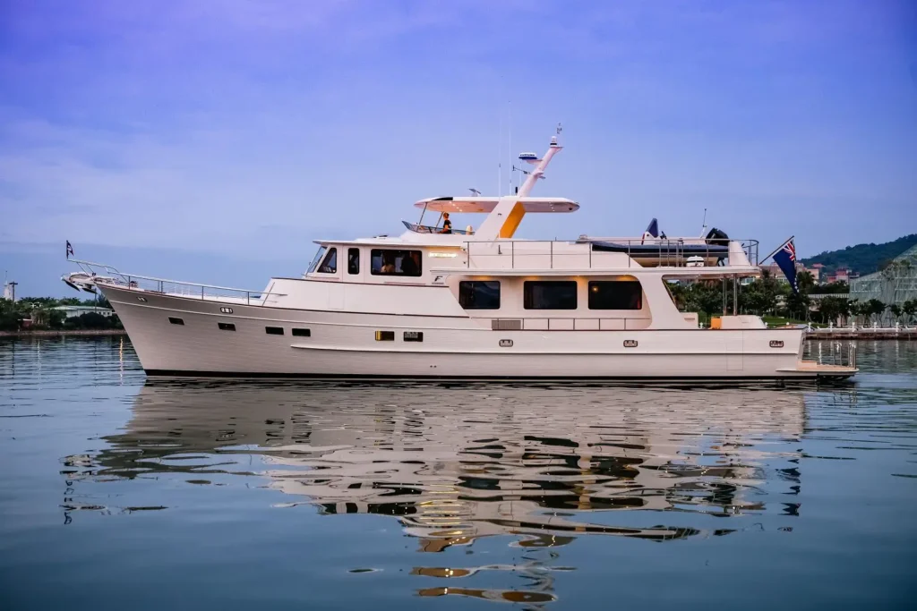 Running photo of the Fleming 85