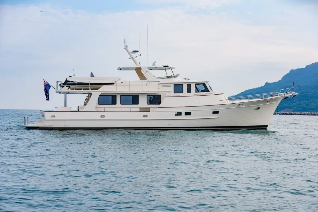 Running photo of the Fleming 85