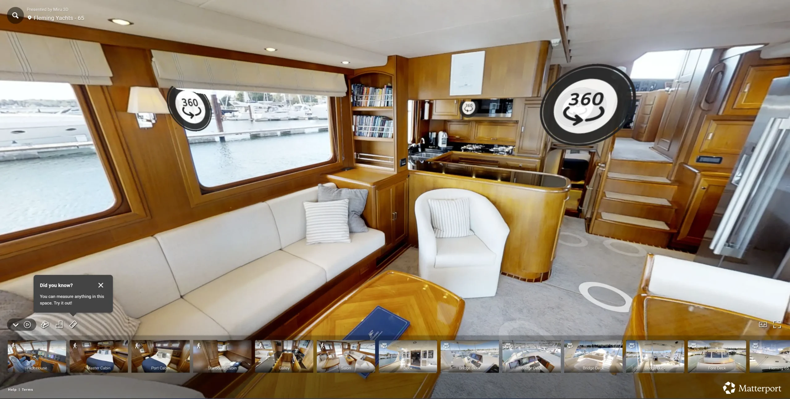 Fleming 65 virtaul tour